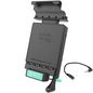 RAM Mounts GDS Locking Vehicle Dock with Audio Cable for Samsung Tab E 8.0