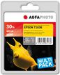AgfaPhoto 585/770/495/700 page yield, 15.5/9/9/9 ml, black/cyan/magenta/yellow, replacement for Epson T1636