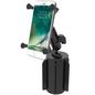 RAM Mounts RAM X-Grip Large Phone Mount with RAM-A-CAN II Cup Holder Base