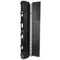 APC Vertical Cable Manager for 2 and 4 Post Racks with Covers, 12" Wide