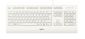 Logitech Corded Keyboard K280e, USB, white, 930g, DE