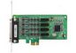 Moxa 4-port RS-232/422/485 low profile PCI Express x1 serial board with optical isolation (includes DB9 male cable)