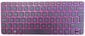 HP Keyboard (English), Black/Pink