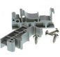 Brainboxes Din-rail mounting kit for 2 port ES/US, Retail Pack