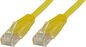 MicroConnect RJ-45, U/UTP, CAT5e, Yellow, PVC, 15m