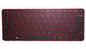 HP Keyboard (Nordic), Black/Red