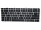 HP Keyboard (Romanian), Black/Silver