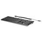 HP USB Windows keyboard assembly - With integrated Circuit(s) Cards Interface Devices (CCID) smartcard reader - With attached 1.8m (6.0ft) type-A USB cable - For Bosnia, Herzegovina, Croatia, Slovenia, and Yugoslavia (BHCSY)