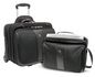 Wenger PATRIOT 17" 2-Piece Business Set with Telescopic Trolley Handle, Overnight Compartment, with matching 15.4" laptop case and Lockable Zippers, Black