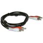 MicroConnect Stereo RCA Cable; 2 x RCA Male to RCA male, 5m