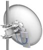 MikroTik 4.7 - 5.875 GHz, 30 dBi, 100 W, 50 ohms, Dual Polarization, 201 kph, 3-10 cm Mount Pole, White