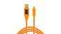Tether Tools USB 2.0 - Mini USB B, 4.6 m, orange