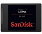 Sandisk 500 GB, 2.5", SATA III 6 Gb/s, 560 MB/s, 530 MB/s, 69.95 x 100.5 x 7.0 mm
