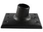 RAM Mounts Wall Plate with Angled PVC Pipe Socket, Black