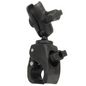 RAM Mounts RAM Tough-Claw Small Clamp Mount with Double Socket Arm
