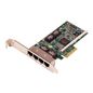 Dell Broadcom 5719 QP 1GB Network Interface Card, Low Profile