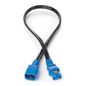 Hewlett Packard Enterprise Data communications cable - C13-C14, jumper, Single Power Line (SPL), 3m (9.8ft) long