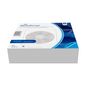 MediaRange MediaRange Paper sleeves for 1 disc, with adhesive flap and window, white, Pack 100