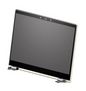 HP Display assembly, touch screen, HD panel, HD camera, air bonded, pale gold