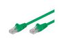MicroConnect CAT5e U/UTP Network Cable 1m, Green