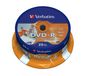 Verbatim DVD-R Wide Inkjet Printable ID Brand, 16x