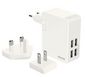Leitz Complete Traveller Usb Wall Charger With 4 Usb Ports