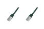 Digitus Premium CAT 5e U-UTP patch cable, 0.25 m, 2 x RJ-45, 1:1, Black