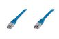 Digitus Patch Cable, FTP, CAT5E Length 2 M, AWG 26/7 Color blue