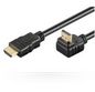 MicroConnect HDMI 1.4 Cable, 90° angled, 2m
