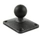 RAM Mounts RAM Composite Ball Base with 1.5" x 2" 4-Hole Pattern