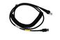 Honeywell USB cable, black, 3m, coiled