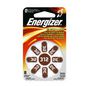 Energizer Hearing Aid 312 Zinc Air, 8 Pack