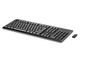 HP HP wireless USB Windows keyboard (Jack Black color) and dongle - Supports Windows 8 - (Spain)