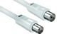 V7 Coax Connection Cable White 2,5m