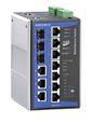 Moxa 7+3G-port Gigabit PoE managed Ethernet switches with 4 IEEE 802.3af PoE ports