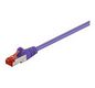 F/UTP CAT6 0.5m Purple PVC 5711783247883