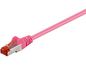 MicroConnect CAT6 F/UTP Network Cable 7.5m, Pink