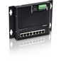 TRENDnet TI-PG80F - 8-Port Industrial Gigabit PoE+ Wall-Mounted Front Access Switch