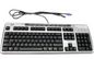 HP Keyboard (USA), Silver, PS/2
