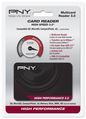 PNY High Performance Reader 3.0, LED, USB 3.0, SD/CF/MMC/MS/xD