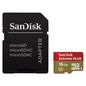 Sandisk microSDHC Extreme Plus 16GB, UHS Speed Class 3, UHS-I, 80MB/sec. + Adapter