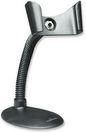 Manhattan Handheld Barcode Scanner Stand, Gooseneck with base, suitable for table mount or wall mountable, Black
