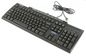 HP Standard USB Windows keyboard (Jack Black color) - Has 104-key layout, attached 1.8M (6.0ft) cable with USB connector (Hebrew)