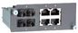 Moxa Gigabit and Fast Ethernet modules for PT Series rackmount Ethernet switches
