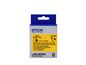 Epson Label Cartridge Heat Shrink Tube (HST) LK-4YBA3 Black/Yellow D3mm (2.5m)