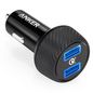Anker PowerDrive Speed with 2 Quick Charge 3.0 Ports Black