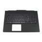 Acer Top Cover/Keyboard (Nordic), black