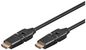 MicroConnect HDMI 1.4 Cable, 360° rotatable, 1m