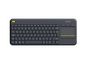 Logitech Wireless Touch Keyboard K400 Plus - Black (Qwerty)
