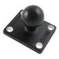 RAM Mounts RAM Ball Adapter with AMPS Plate and 7mm Holes